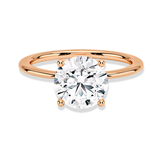 The Classic Round Diamond Engagement Ring