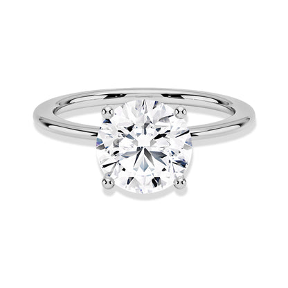 The Classic Round Diamond Engagement Ring