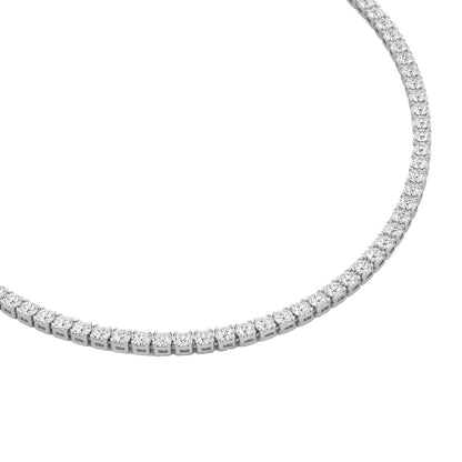 Dainty Thin Minimalist Diamond Tennis Bracelet
