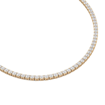 Dainty Thin Minimalist Diamond Tennis Bracelet