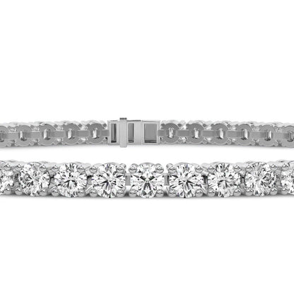 Four Prong Set Men Women Moissanite Tennis Bracelet 3.50 MM