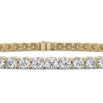 Four Prong Set Men Women Moissanite Tennis Bracelet 3.50 MM
