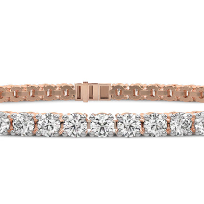 Four Prong Set Men Women Moissanite Tennis Bracelet 3.50 MM