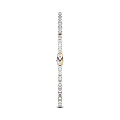 Four Prong Set Men Women Moissanite Tennis Bracelet 3.50 MM