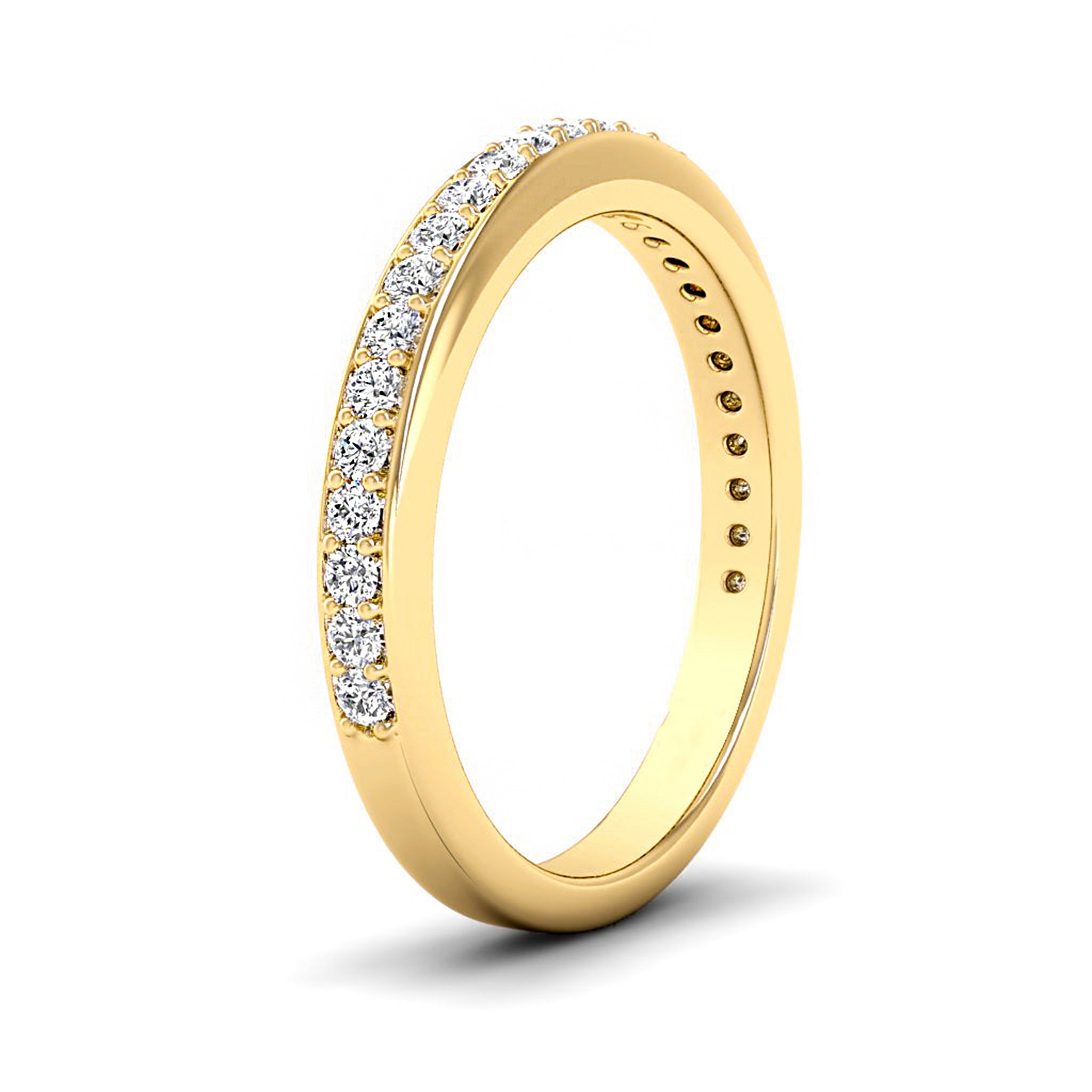Round Moissanite Eternity Band 1.5 MM