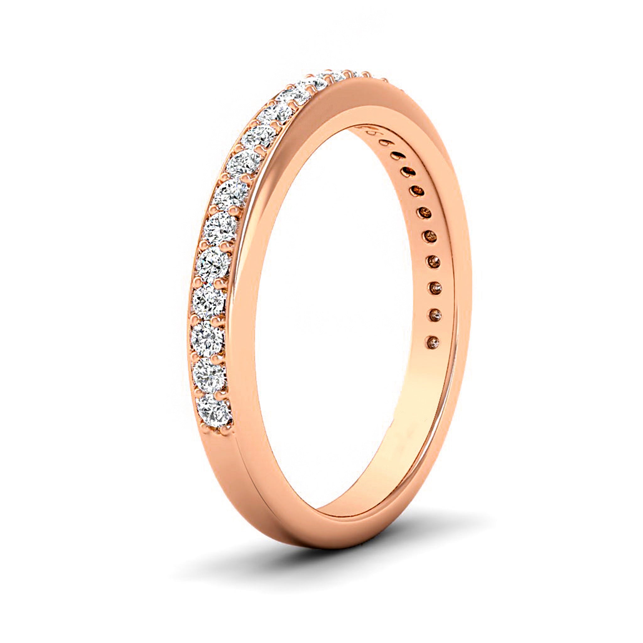 Round Moissanite Eternity Band 1.5 MM