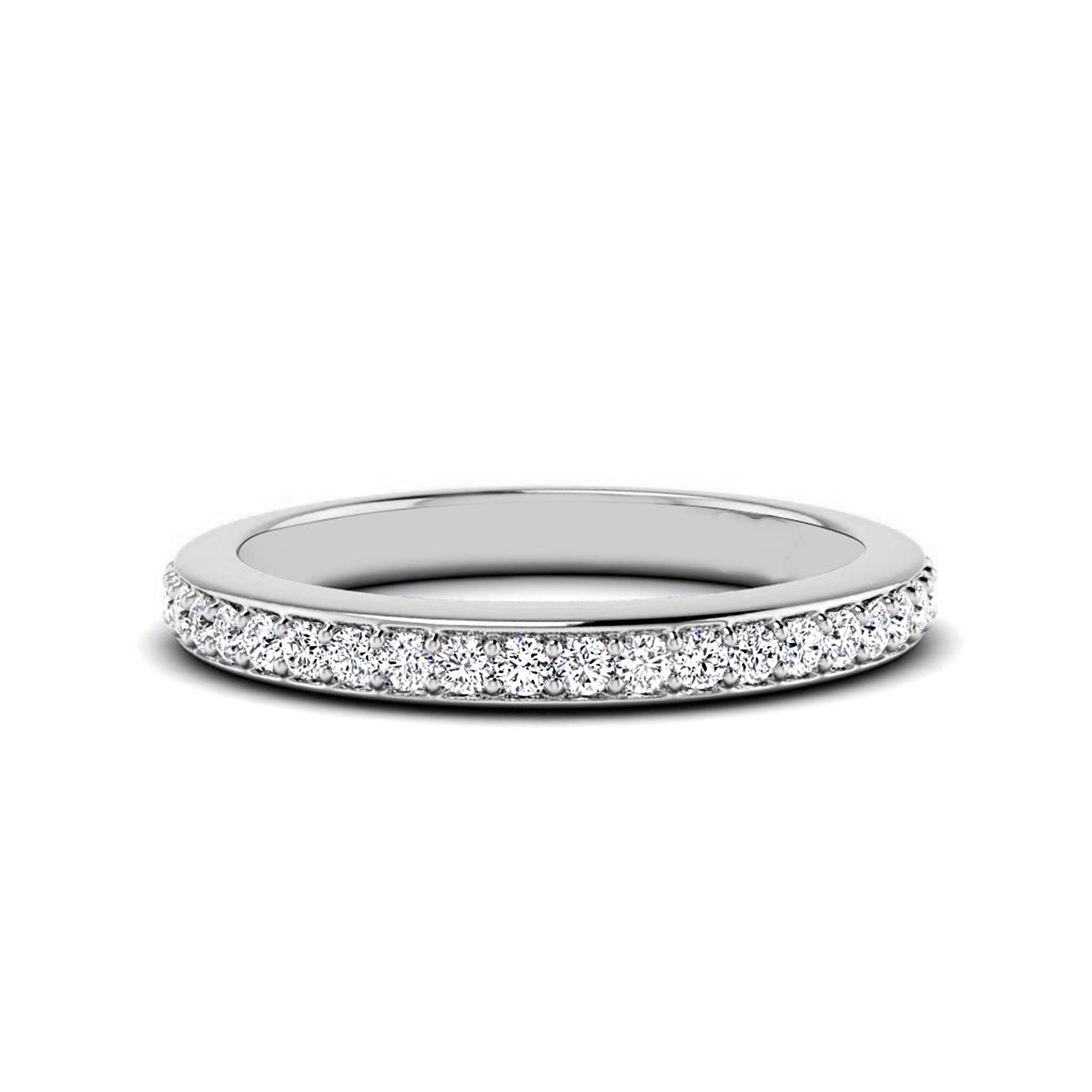 Round Moissanite Eternity Band 1.5 MM