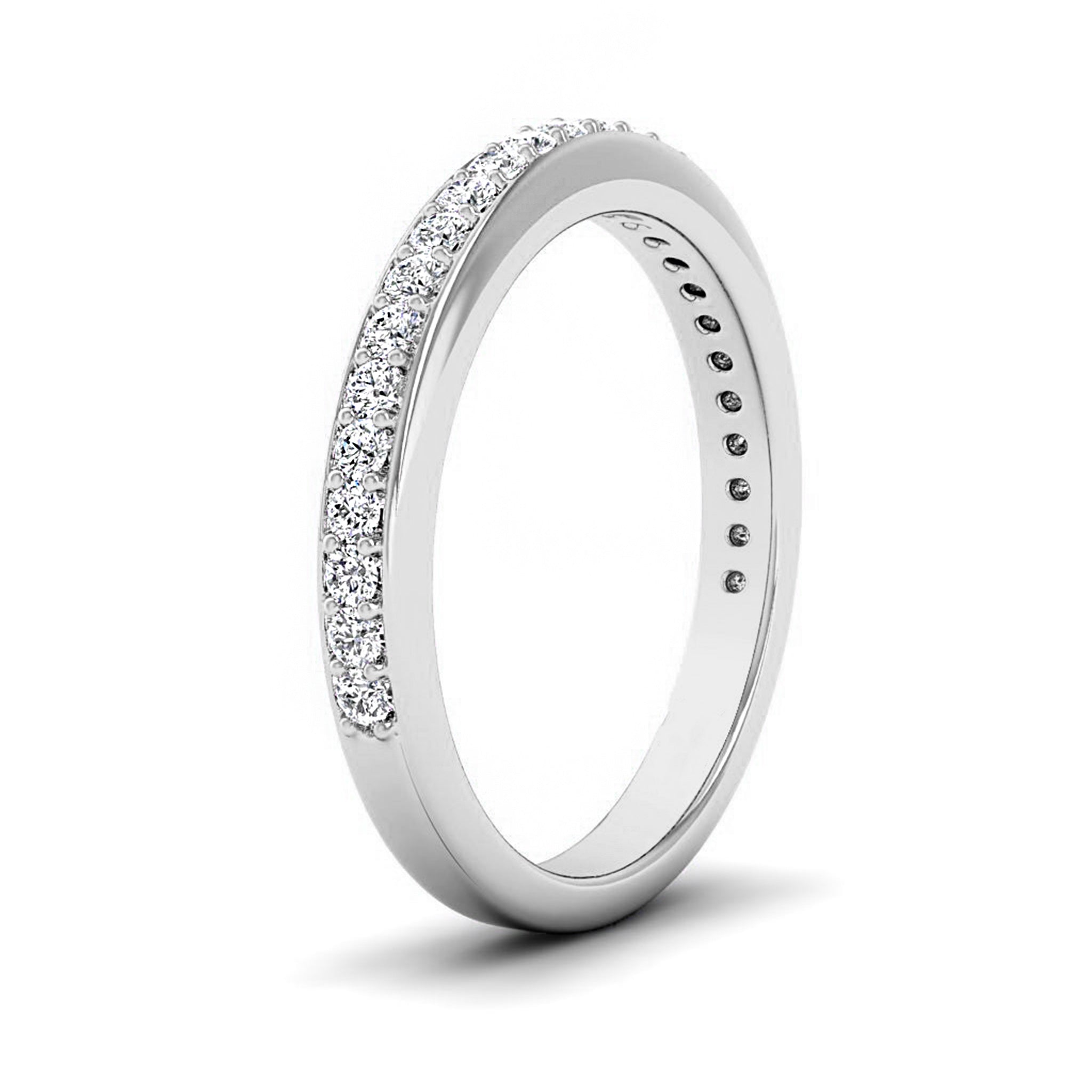 Round Moissanite Eternity Band 1.5 MM