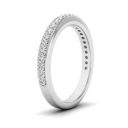 Round Moissanite Eternity Band 1.5 MM