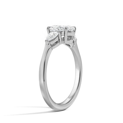Pear Shaped Three Diamond Ring